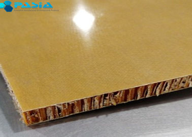 China Phenolic Resin Aramid Honeycomb Panels For Yacht Wall / Ceiling 40g/M2 Weight supplier